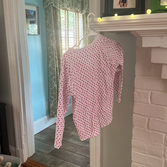 Roller Rabbit Pink Heart Patterned PJ Set - Picture 3 of 6